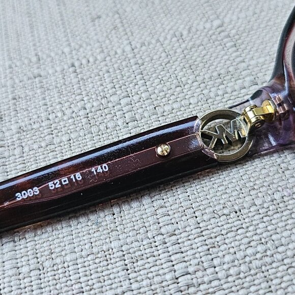 Michael Kors Women Glasses Frame Eyewear MK8002F ANGUILLA Eyeglasses Purple/Tor - Picture 11 of 13